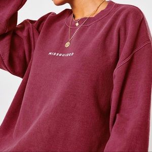 MISSGUIDED OVERSIZED SWEATER